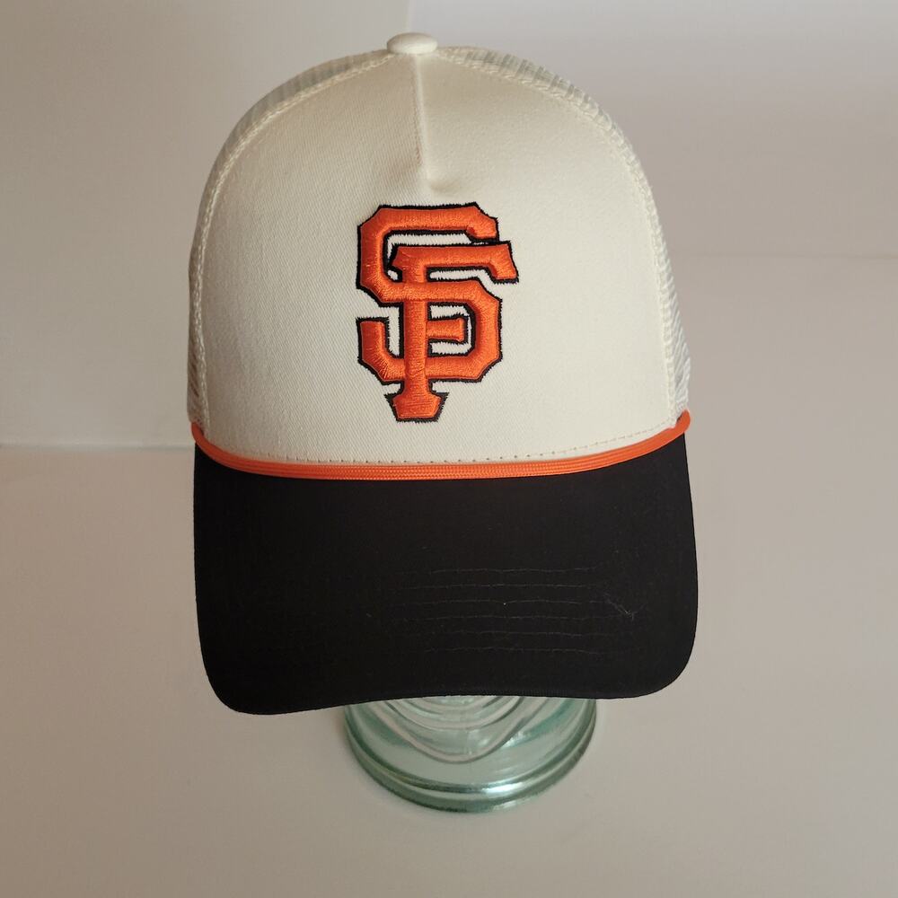 San Francisco Giants  A-Frame Trucker hat UCSF Health tag on the back One size